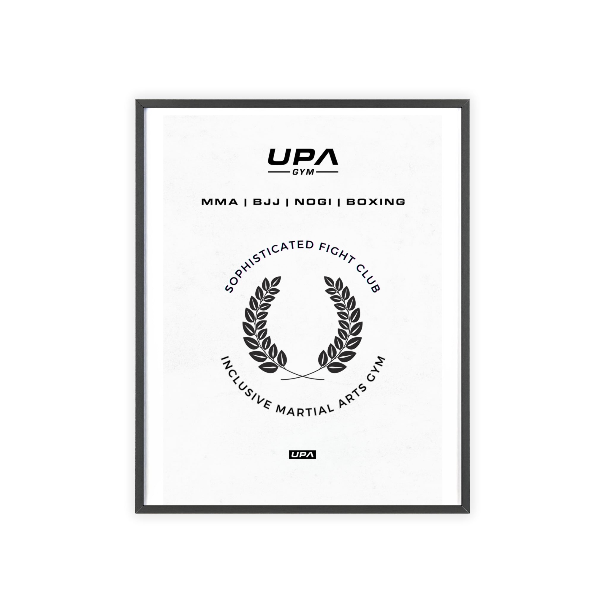 Upa Gym Poster Nr. 4 - Upa Gym x Fight Club