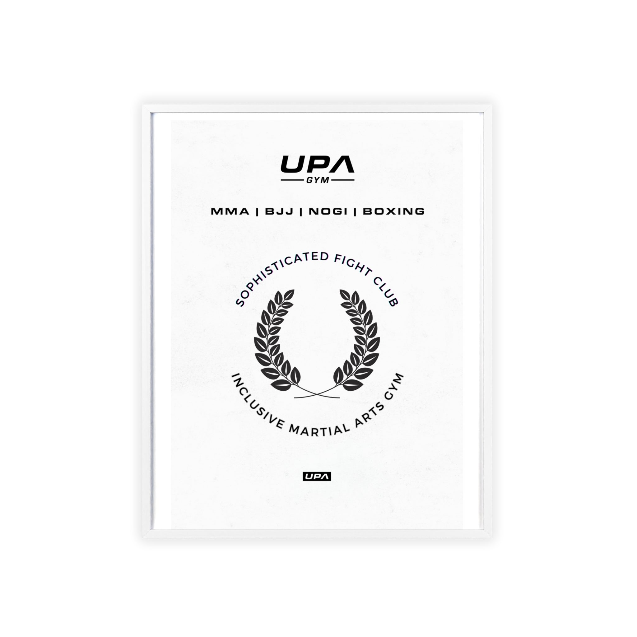 Upa Gym Poster Nr. 4 - Upa Gym x Fight Club