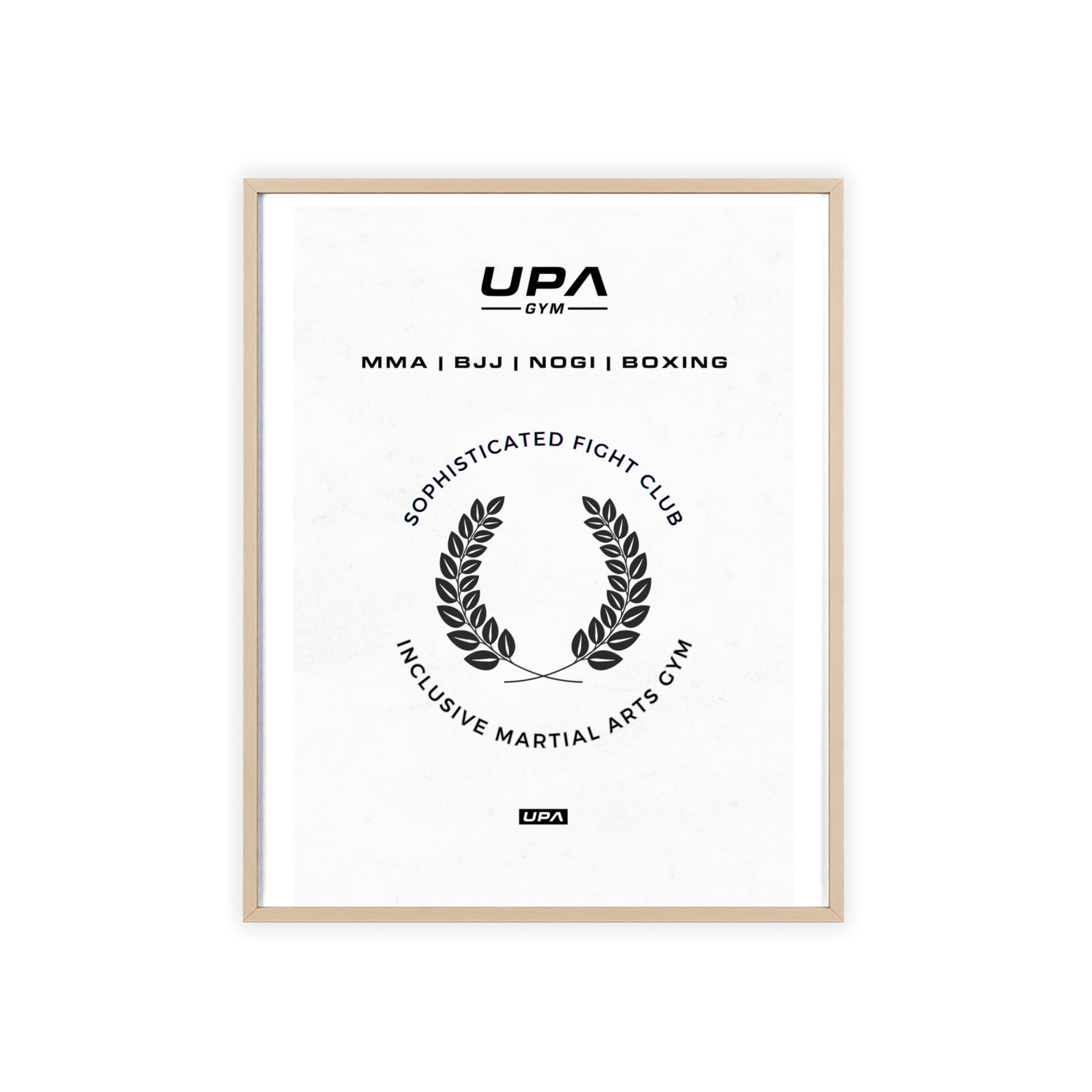 Upa Gym Poster Nr. 4 - Upa Gym x Fight Club