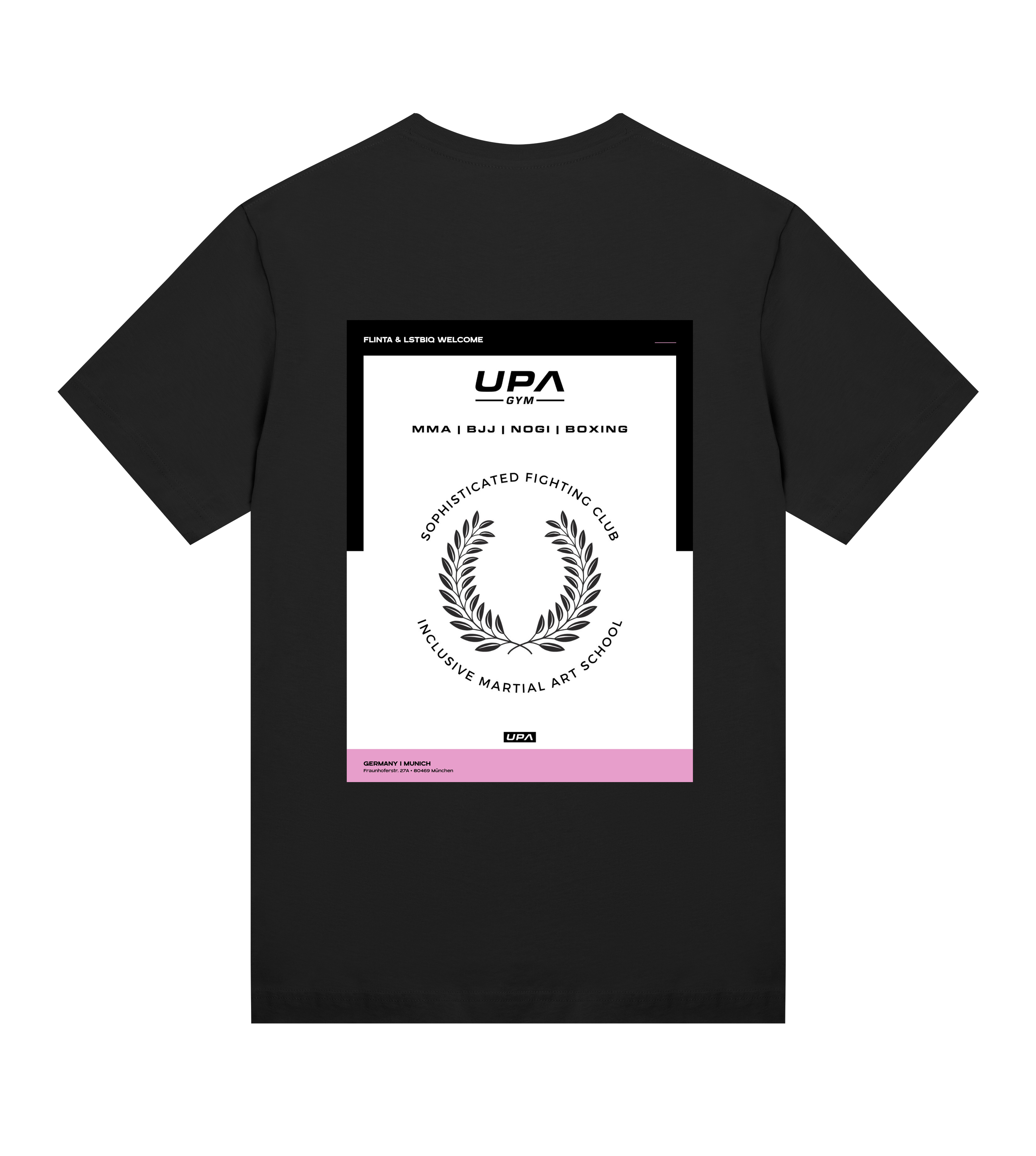 Woman Regular Tee - Upa Gym x Fight Club