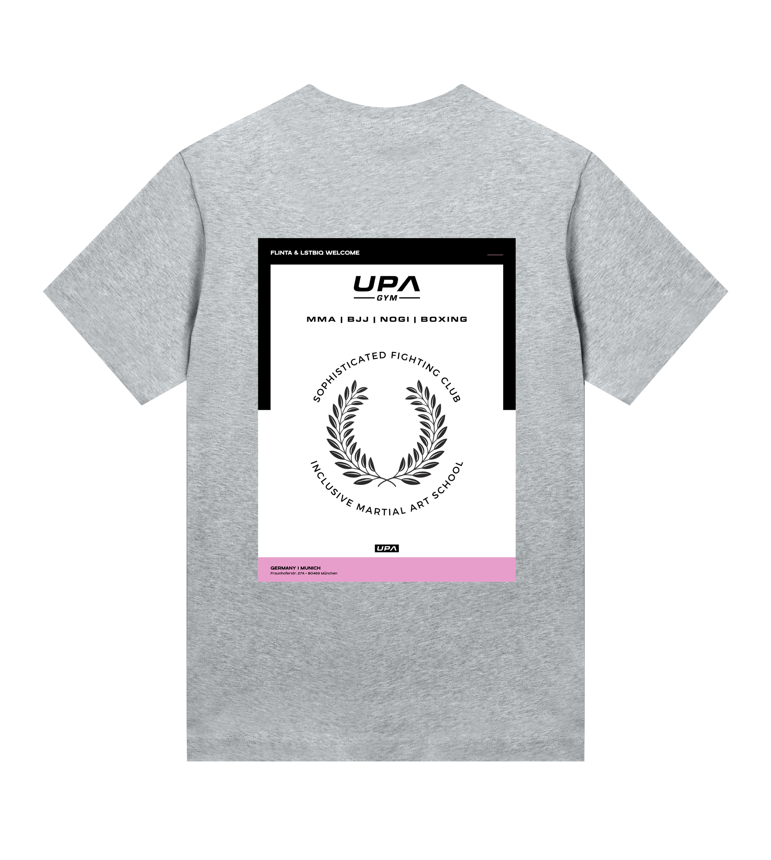 Woman Regular Tee - Upa Gym x Fight Club