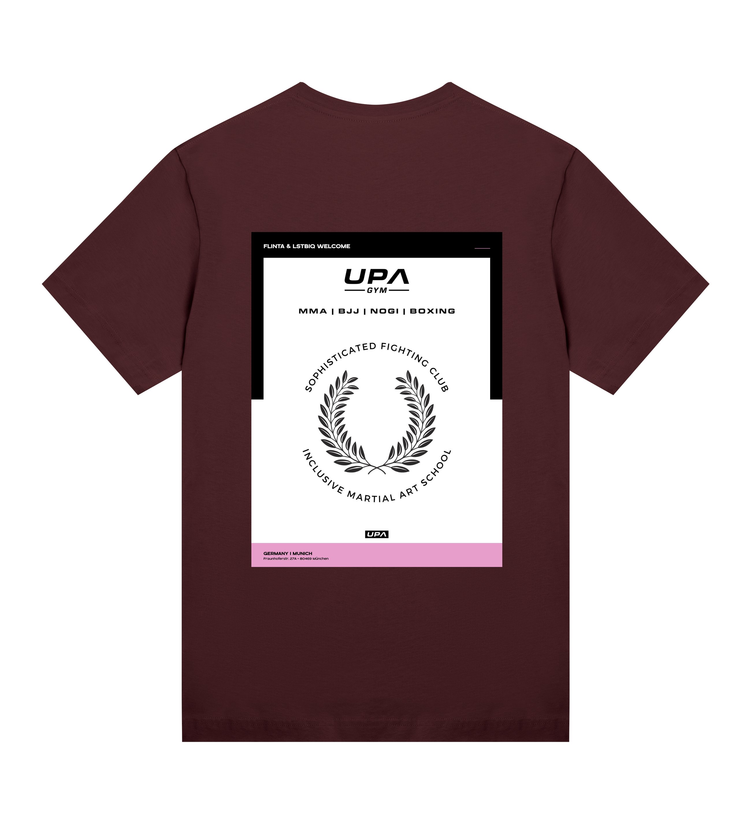 Woman Regular Tee - Upa Gym x Fight Club