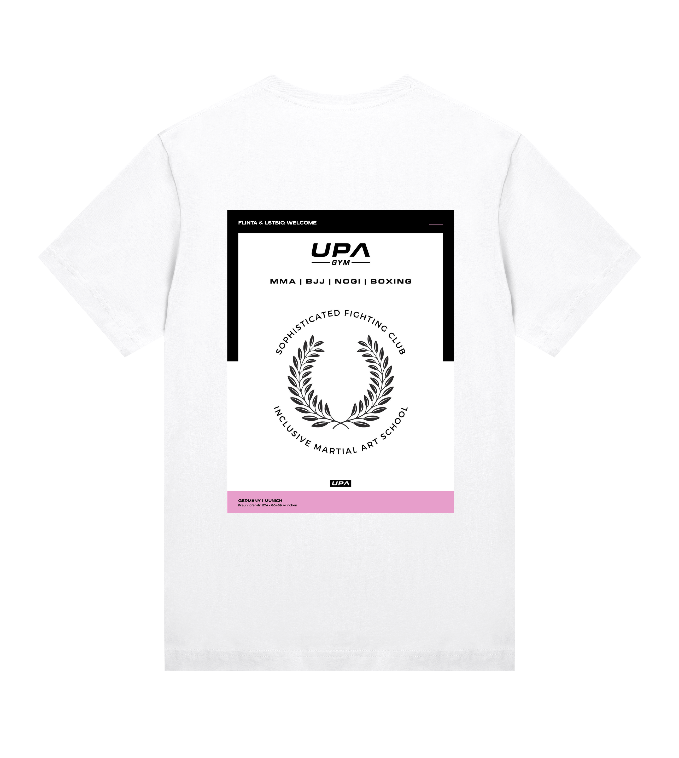 Woman Regular Tee - Upa Gym x Fight Club